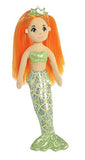 Aurora World Sea Sparkles Mermaid Plush, Amber, Small