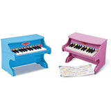 Melissa & Doug Learn-to-Play Piano, Blue & Pink Piano
