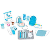Melissa & Doug Super Smile Dentist Kit with Pretend Play Set of Teeth and Dental Accessories (26 Toy Pieces)