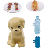 Barbie Mini Playset with Themed Accessories and Pet, BBQ Theme with Scented Grill, Gift for 3 to 7 Year Olds