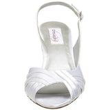 Dyeables Women's Nicky Sandal,White,7 XW US