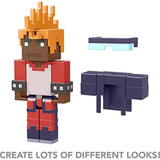 Minecraft Creator Series 3.25-in Action Figure (Wrist Spikes) with Accessories