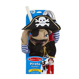 Melissa & Doug Pirate Puppet with Detachable Wooden Rod for Animated Gestures