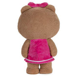 GUND LINE Friends Choco Standing Plush Stuffed Animal Bear, Brown, 14"