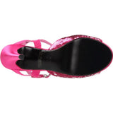 Touch Ups Women's Bev Platform Pump,Fuschia,5 M US