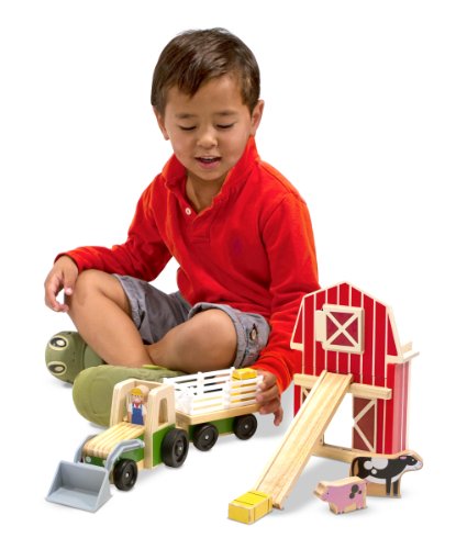 Melissa & Doug Whittle World Farm Set