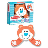 Melissa & Doug First Play Peek-a-Boo Bear Wooden Grasping Toy