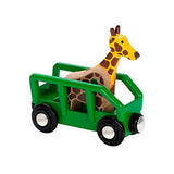 BRIO World - 33724 Giraffe and Wagon | 2 Piece Toy Train Accessory for Kids Ages 3 and Up