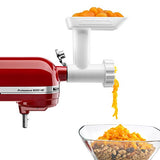 KitchenAid 80127 KGSSA Stand Mixer Attachment with Food Grinder, Rotor Slicer, Shredder and Sausage Stuffer, White