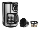 KitchenAid KCM1202OB 12-Cup Glass Carafe Coffee Maker - Onyx Black