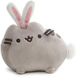 GUND Pusheen Easter Bunny Stuffed Animal Plush Cat, Gray, 6"
