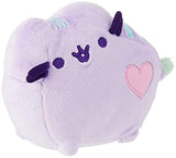 GUND Pusheen Heart Pastel Cat Plush Stuffed Animal, Purple, 6"