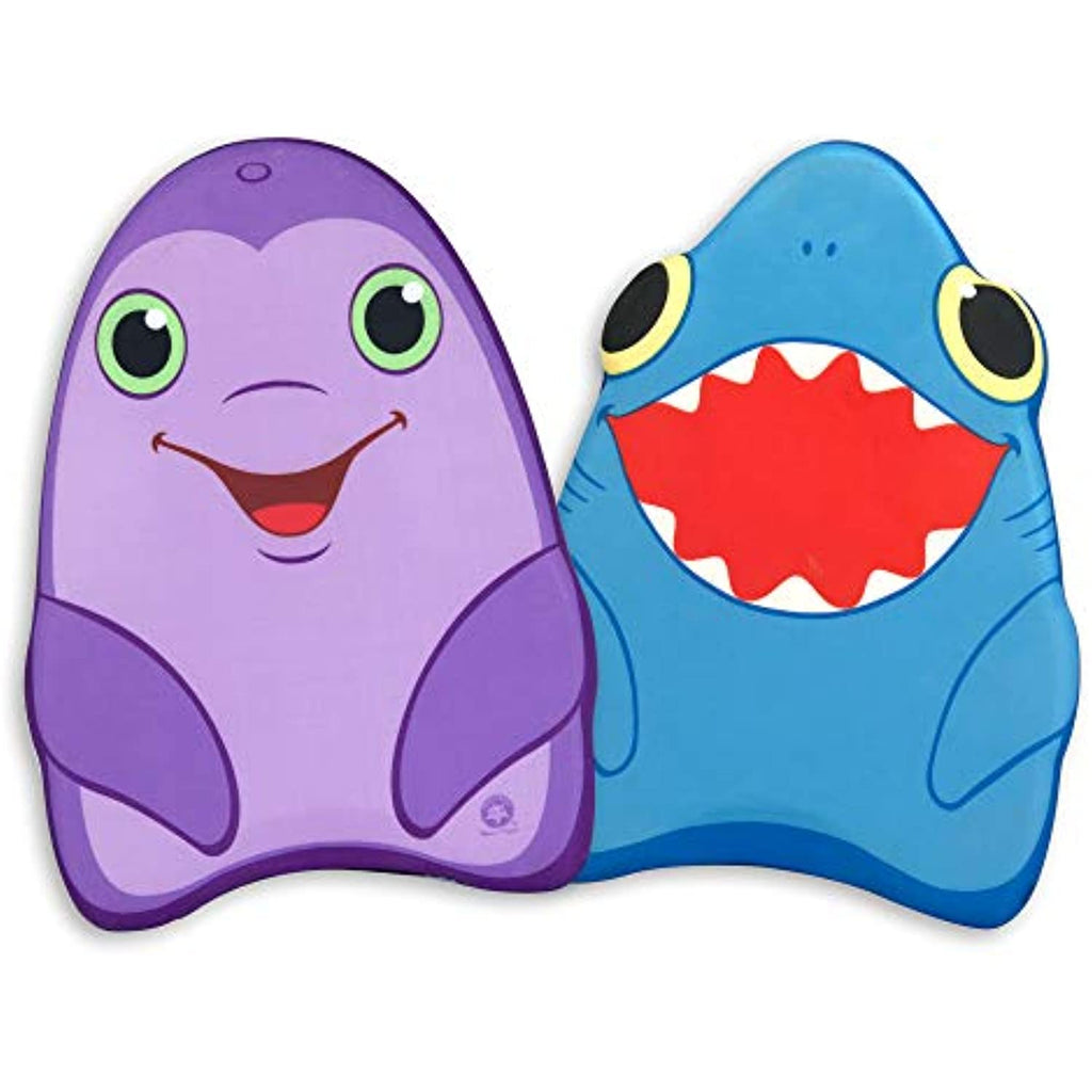 Melissa & Doug Kickboard Bundle - Dolphin and Shark