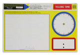 Melissa & Doug Telling Time Write-a-Mat