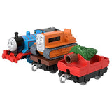 Thomas & Friends Thomas & Terence, battery-powered motorized toy train for preschool kids ages 3 years and up
