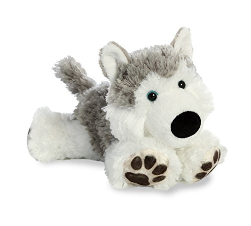 Aurora World Big Paws Plush Toy Animal, Hydrant Husky
