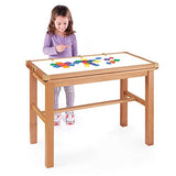 Guidecraft Solid Wood Standing Table for Kids - Classroom, Playroom, Office Furniture
