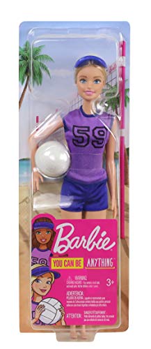 Barbie Beach Volleyball Player Doll, You Can Do Anything by Mattel GHT22