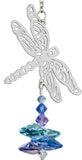 Woodstock Chimes CFDR Dragonfly Woodstock Crystal Fantasy-Rainbow Maker Collection, 10-Inch Long