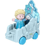 Bundle of 2 |Fisher-Price Little People Disney Princess, Parade Floats (Anna Frozen 2 + Elsa Frozen 2)