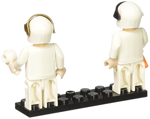 Bundle of 2 |Brictek Mini-Figurines (2 pcs Construction & 2 pcs Astronaut Space Sets)