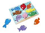 Melissa & Doug Colorful Fish Chunky Puzzle (8 Piece)
