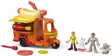 Fisher-Price Imaginext Scooby-Doo Shaggy & Hot Dog Cart,Multi Color