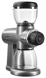 KitchenAid KCG0702CS Burr Coffee Grinder, Contour Silver