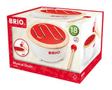BRIO World - 30181 Musical Drum | Fun Baby Toy for Kids Ages 18 Months and Up
