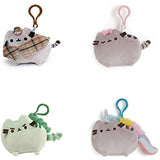 Gund Pusheen the Cat Plush Backpack Clip-Ons (Set of 4)