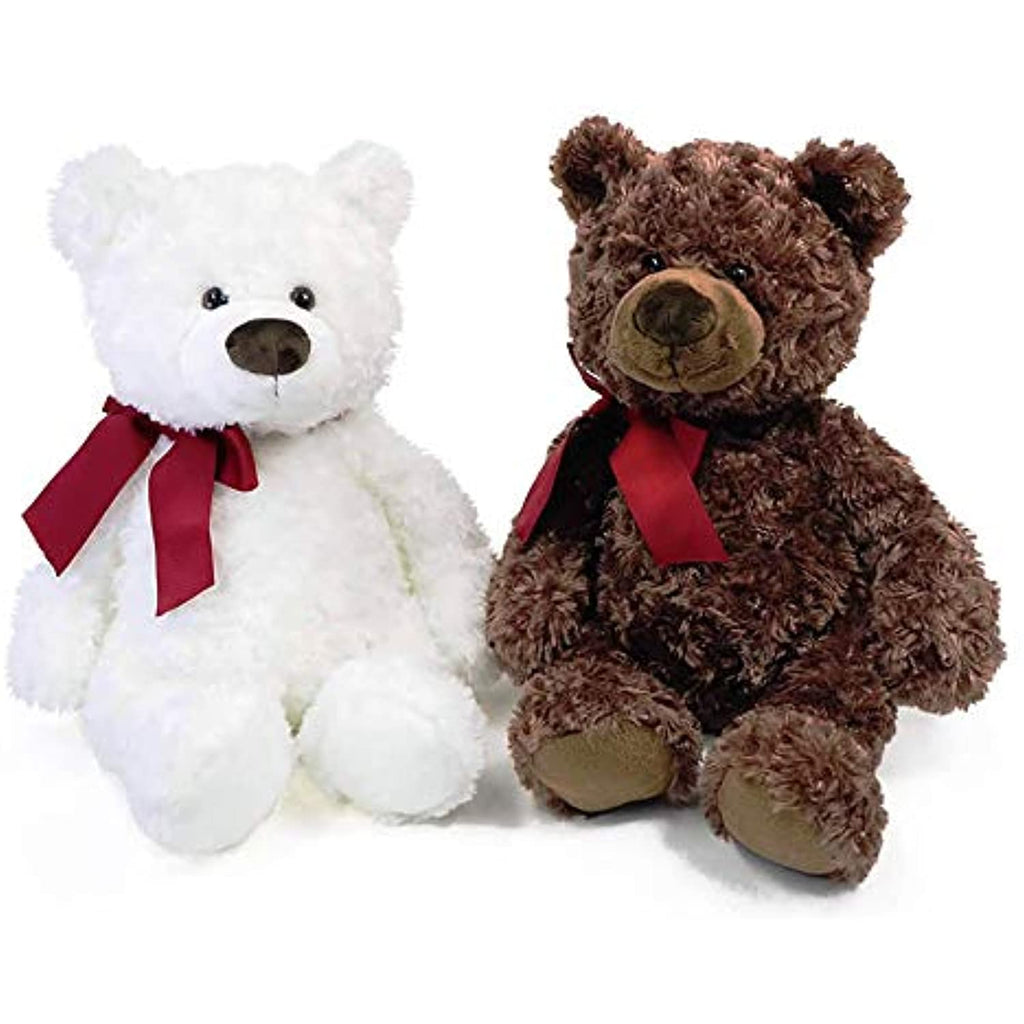 GUND Valentine's Day Hart Teddy Bear Stuffed Animal, Chocolate Brown, 18"