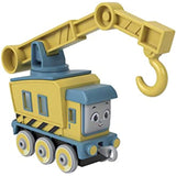 Fisher-Price Thomas & Friends Carly The Crane Vehicle die-cast Push-Along Toy Rail Vehicle for Preschool Kids Ages 3+