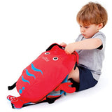 Trunki Kid’s Waterproof Swim & Gym Bag – PaddlePak Pinch Lobster (Red)