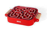 BRIO - 34100 Labyrinth Take Along | A Fun Travel Version of the Classic Labyrinth Game for Kids Ages 3 and Up,Red