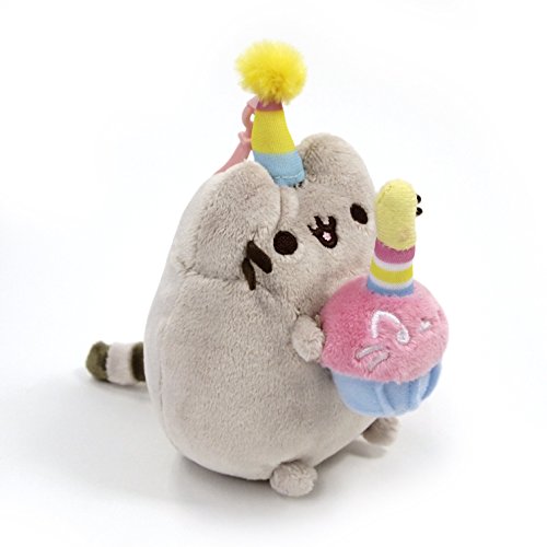 GUND Pusheen Snackables Birthday Cupcake Plush Stuffed Animal