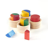 Guidecraft Fraction Shape Sorter - Cups