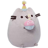 Enesco Pusheen Birthday Mug bundle with 10.5" Cupcake Plush