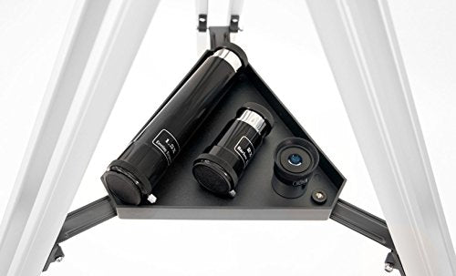 Thames & Kosmos TK1 Telescope Plus Astronomy Educational Science Kit | Refractor 60/700 | Aluminum Full Size Tripod with Altazimuth Mount | 35X, 70X, 140X Power | Parents' Choice Recommended