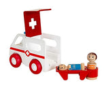 Brio World - 30381 My Home Town Light & Sound Ambulance | 4Piece Toy for Kids Ages 18 Months & Up, 63038100