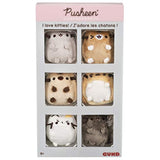 GUND Pusheen Comic Collector Set of 6 Plush Stuffed Animal Cats