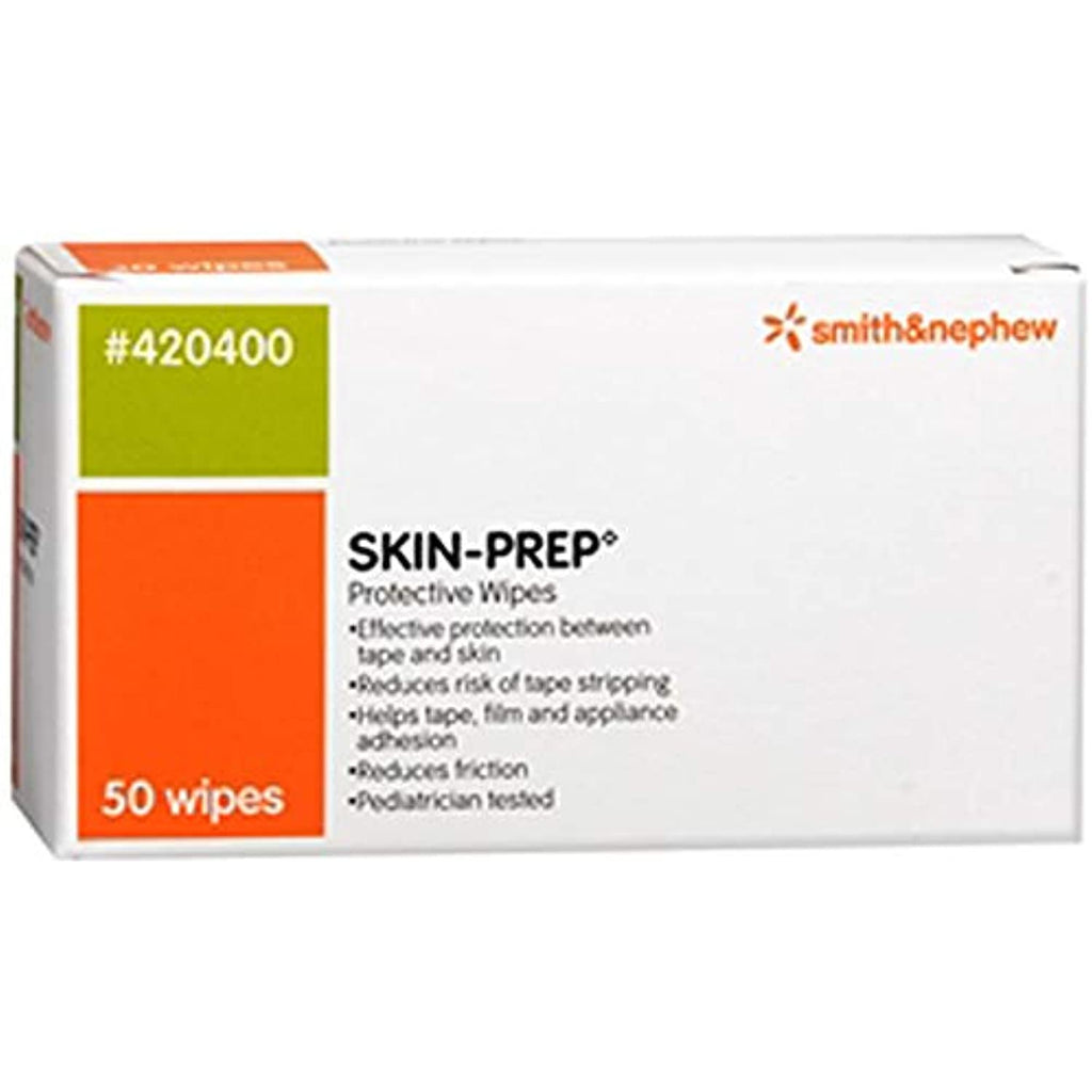 Skin-Prep Protective Wipes [420400] 50 Each (Pack of 2)