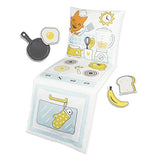 Sago Mini , 2-in-1 Fold Up Pillow Playset, Jinja’S Kitchen with Plush Accessories for Toddlers, Multicolor
