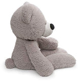 GUND Fuzzy Teddy Bear Stuffed Animal Plush, Grey, 24"
