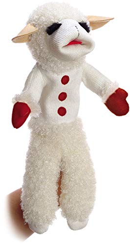 Aurora 17" Lamb Chop Puppet - with Sound (9 Phrases)