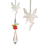 Woodstock Chimes CFRF Makers Suncatchers Crystal Fantasy, Rainbow Fairy