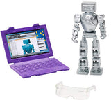 Barbie Mtiers de l'anne, poupe ingnieure en robotique aux cheveux roses avec un chignon, jouet pour enfant, FRM12