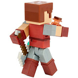 Minecraft Dungeons |Hal |3.25-in Collectible Battle Figure and Accessories GNC28