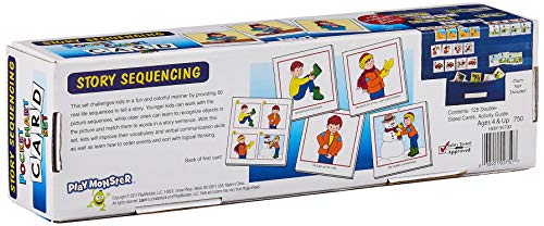 PlayMonster Pocket Chart Card Set - Story Sequencing