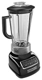 KitchenAid KSB1575OB 5-Speed Diamond Blender with 60-Ounce BPA-Free Pitcher - Onyx Black