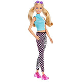 Barbie Fashionistas Doll #158 with Blonde Hair with Malibu Dress and Leggings, Toy for Kids 3 to 8 Years Old